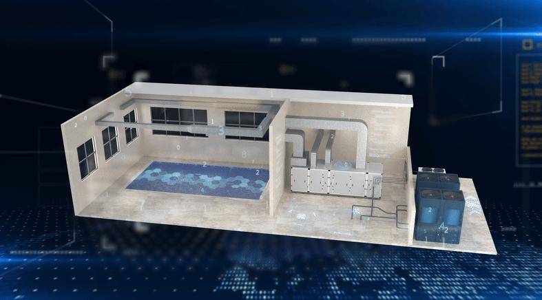 威浪仕泳池?zé)岜孟到y(tǒng)智能集成化，一個(gè)系統(tǒng)＞兩套設(shè)備！:泳池設(shè)備